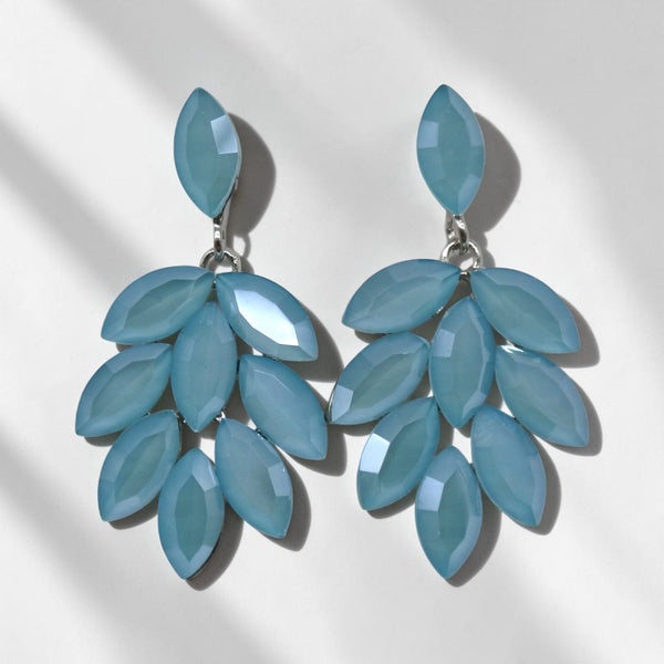 Cercei bleu deschis "Aqua Dream" plini de rafinament